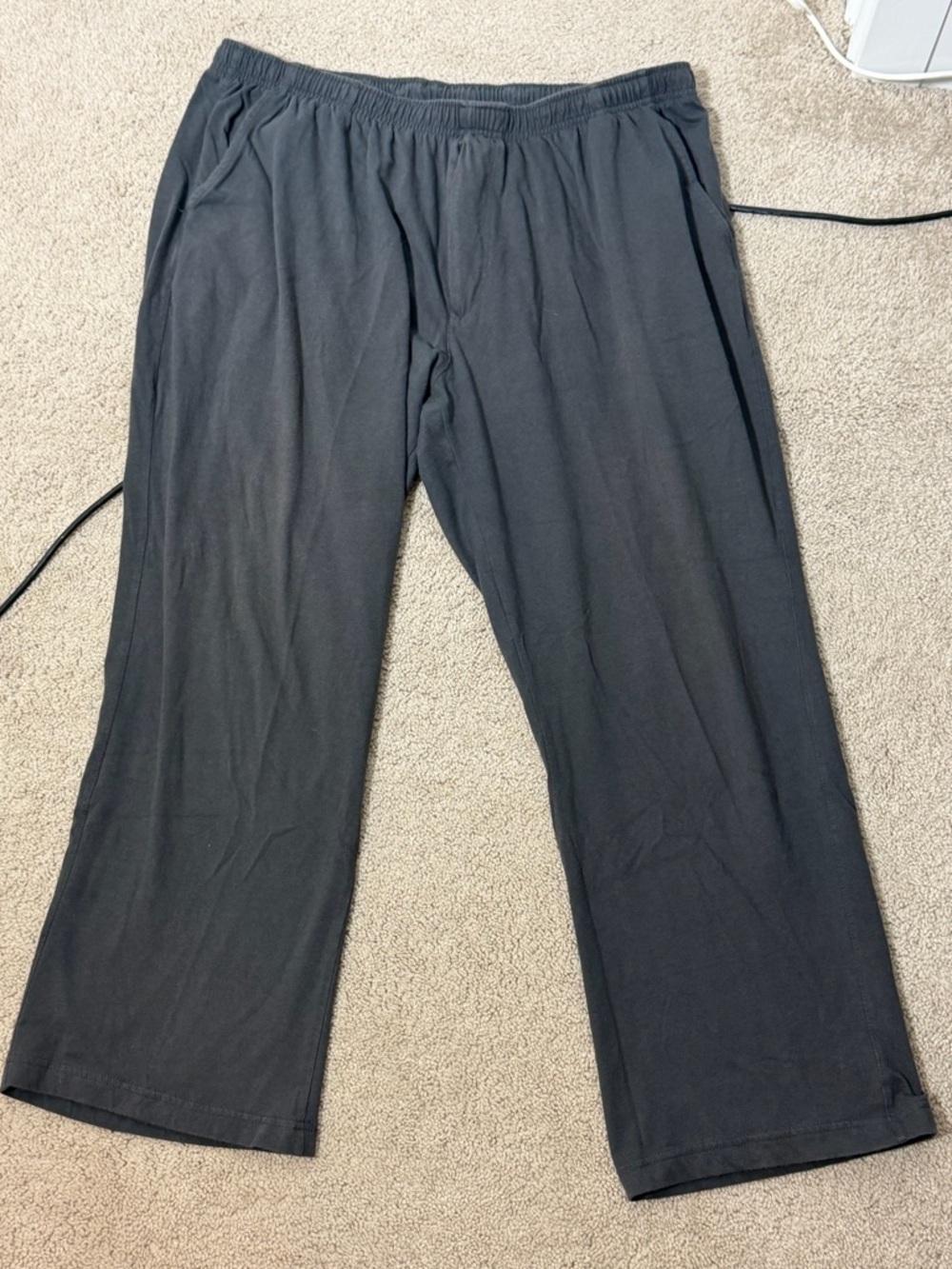 Active Joe by Haband Women’s Gray Lounge Pants with Pockets and Elastic Waist
